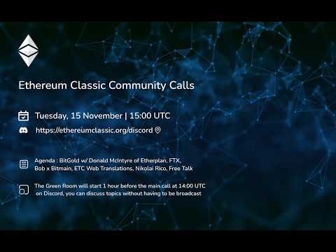 ETC Community Call 031 2022-11-15